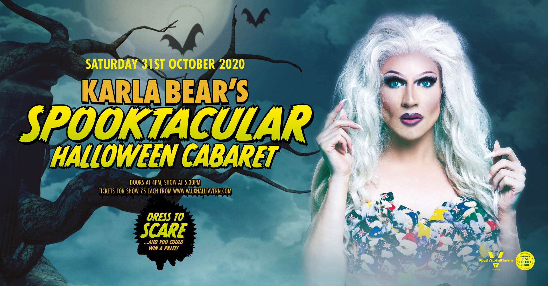 Karla Bear's Spooktacular Halloween Cabaret