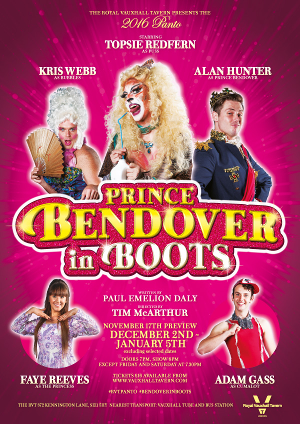 Prince Bendover in Boots poster